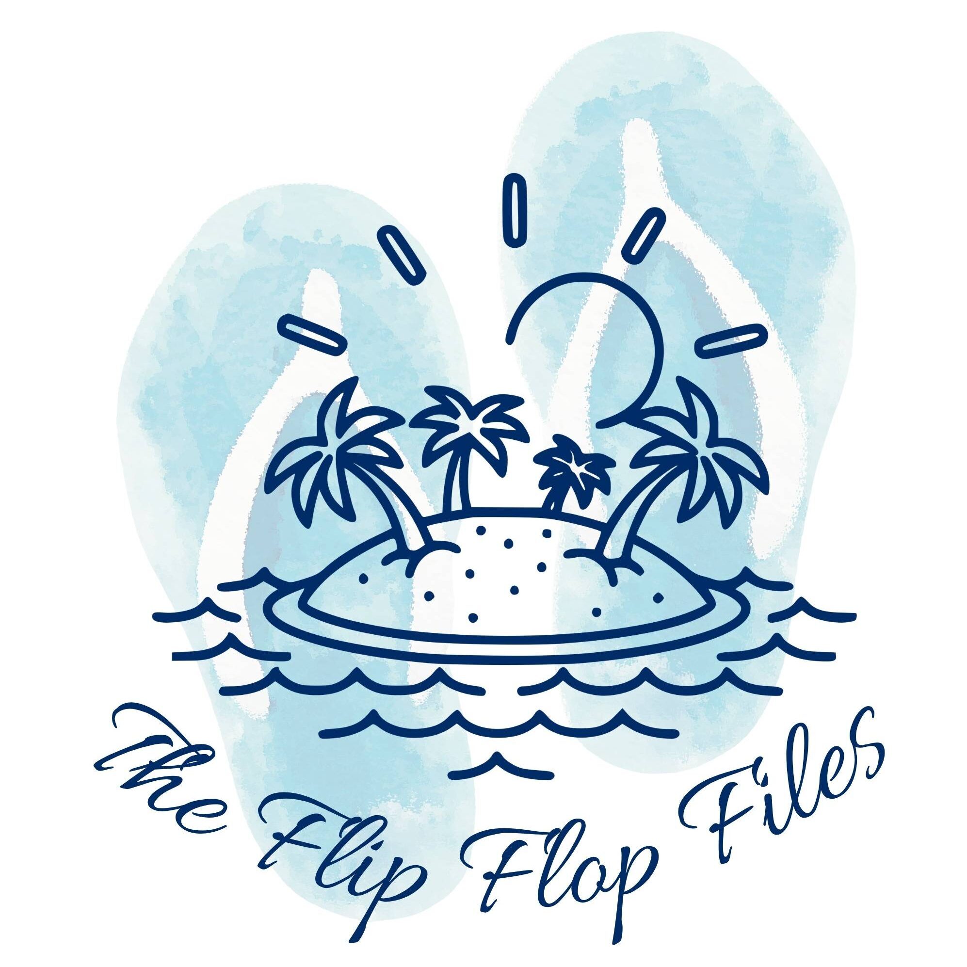 The Flip Flop Files logo - couples beach and cruise travel blog
